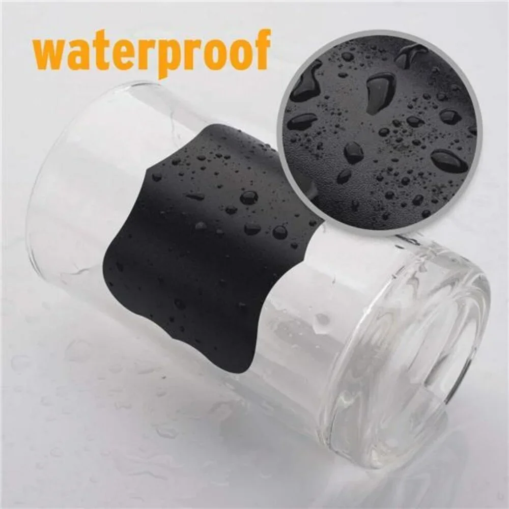 Chalkboard Labels 180pcs with Chalk Marker Waterproof Reusable Jar Stickers